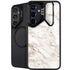 Taupe Marble Galaxy S25 Kickstand Case